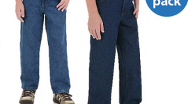 Rustler Boys’ Jeans (2 pk.): $10