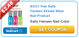 Sally Hansen Xtreme Wear Nail Polish – $1.14 at CVS with New Coupon!!