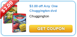 Save $3.00 on Any One Chuggington DVD