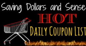 Saving Dollars Daily Coupon List:Crayola, Windex, Jif, Jennie-O
