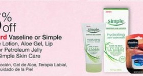 Simple Facial Care Products As Low As 50¢ at Walgreens