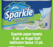 Sparkle Paper Towel Stock Up Deal at CVS Starting 3/10 (pay only 38 cents per roll)