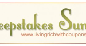 Sweepstakes Sunday – Enter Giveaways from your Favorite Brands Including LRWC!