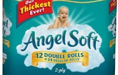 Target: Angel Soft Bath Tissue for $0.33 per double roll
