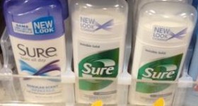 Target: Sure deodorant just $.50