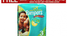 Three New Pampers Diapers Coupons  = Target Deal (as low as $4.99 per pack)
