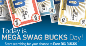 Today is Mega Swagbucks Day | Start Earning Now!