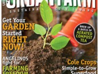 Urban Farm Magazine Subscription for $4.50 (75¢ an issue)
