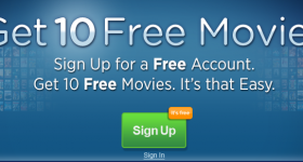 Vudu: Get 10 FREE Movies when you Create a Vudu Account