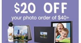 Walgreens.com: $20 Off $40 Photo Order