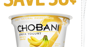 Walmart: Chobani Yogurt $0.20