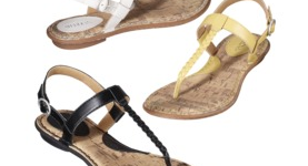 Women’s Merona Elysia Braided Upper Flat Sandal – Assorted Colors for $14 Shipped