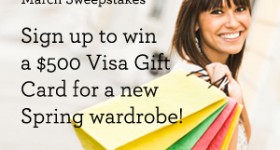 WomensForum.com – Spring Wardrobe Shopping Spree Sweepstakes – Win $500