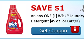 $1/1 Wisk Laundry Detergent + Walmart Scenario