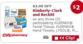 $2/3 Kimberly Clark Products Coupon + CVS Deal Starting 4/7