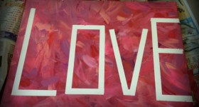 52 Weeks of Pinterest: Week 14 – Kid’s Canvas Art!