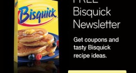 Bisquick FREE Newsletter with Coupons + More!