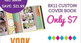 Custom Cover Book for $7 from York Photo