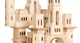 Discovery Kids Wooden Castle Block Set (69 pcs.): $13.98 + FREE Shipping