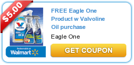 Free Eagle One Product with Valvoline Oil Purchase