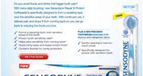 Free Sensodyne Repair Toothpaste Sample