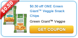 Green Giant Veggie Chips – $1.68 at Walmart With New Coupon!