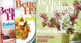Hot! Better Homes and Gardens Magazine just $4.99 per Year!