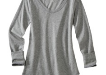 Mossimo Juniors Long Sleeve Scoop Neck Tee Just $6 + FREE Shipping (Regular $12)