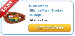 New Hillshire Farm Smoked Sausage coupon – Save .55
