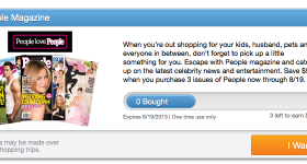 New People Magazine SavingStar eCoupon: Buy 3, Get $5.00!