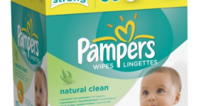 Pampers Natural Clean Wipes $.02