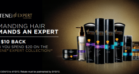 Pantene Expert Mail in Rebate: Get $10 wyb $20