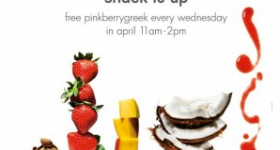Pinkberry: FREE Full-Size Servings of Pinkberrygreek Available (Wednesdays in April)
