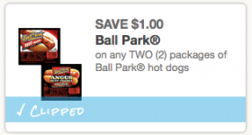 Printable coupons: Ball Park hot dogs, Vanity Fair napkins, Surf laundry detergent, plus more!