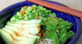 Rice Bowls with Citrus Soy Dressing
