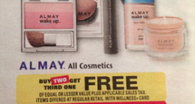 Rite Aid Deal: Cheap Almay Cosmetics