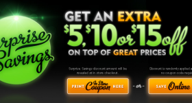 Shoe Carnival Coupon: Up to $15 off your Purchase