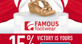 Shoe Deals: Famous Footwear coupon (good on sale items too)!