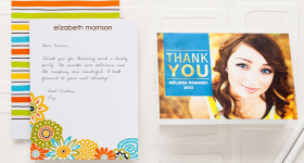 Tiny Prints: 40% off Thank You Cards