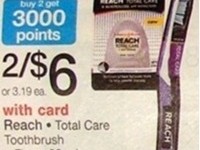 Walgreens – Reach Total Care Floss $.25
