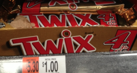 Walmart: Twix 4 to Go Bars only 75 cents